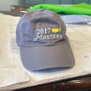 Masters hat  2017. Grey. Authentic. Perfect